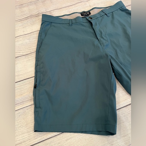 TRUNKS Blue Flat Front Shorts with Modern Fit/size 32 - Picture 3 of 7